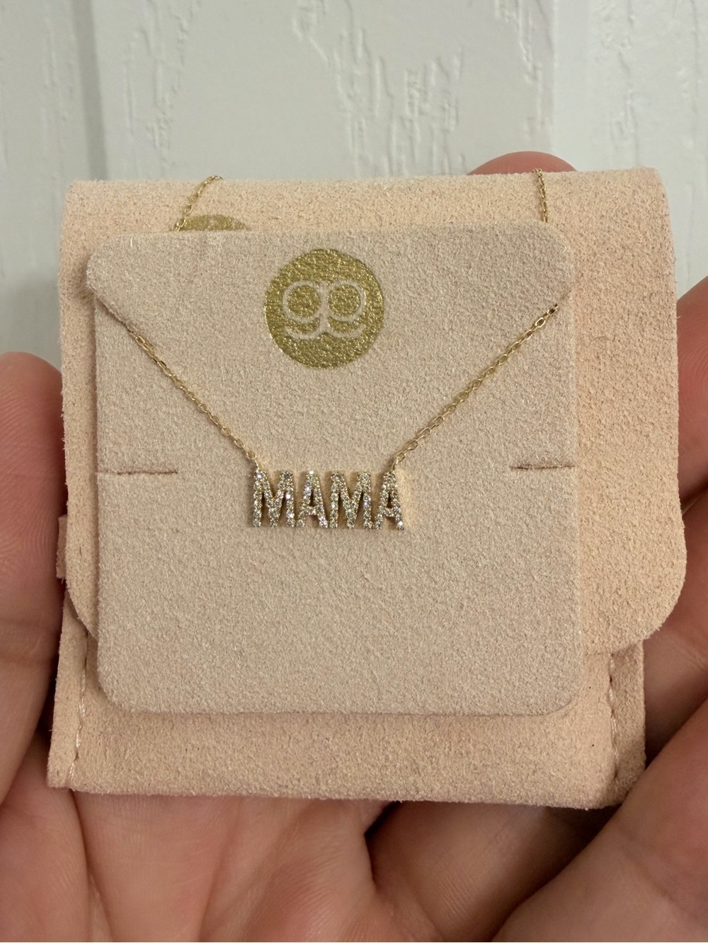 Gorjana Fine “Mama” Necklace